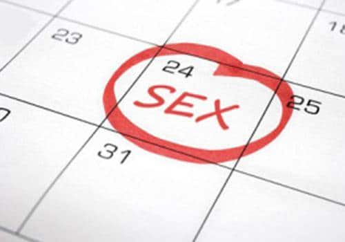 scheduled sex