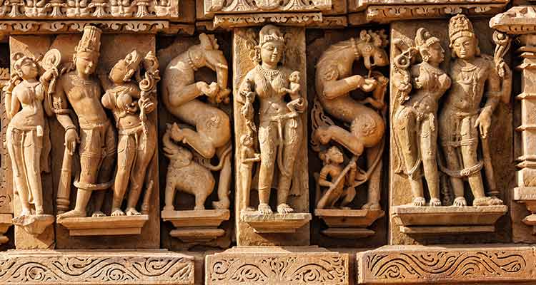 Carvings reveal state patronage during those times. But modern India seems to be repressed, as we do not find the depiction of sex in art permissible. 