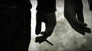 smoking man