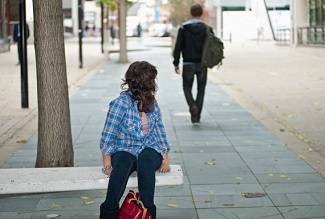 walking out