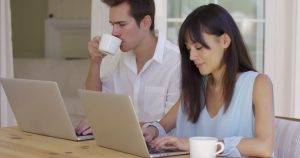 working couple
