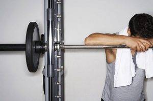 working out