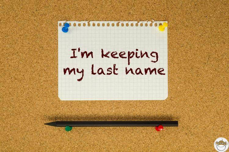 i am keeping my last name