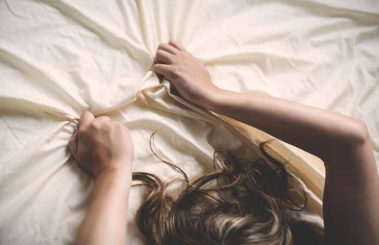 Grabbing the sheets