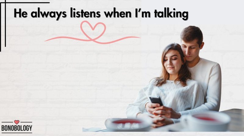 How A Man Shows Love Without Saying It