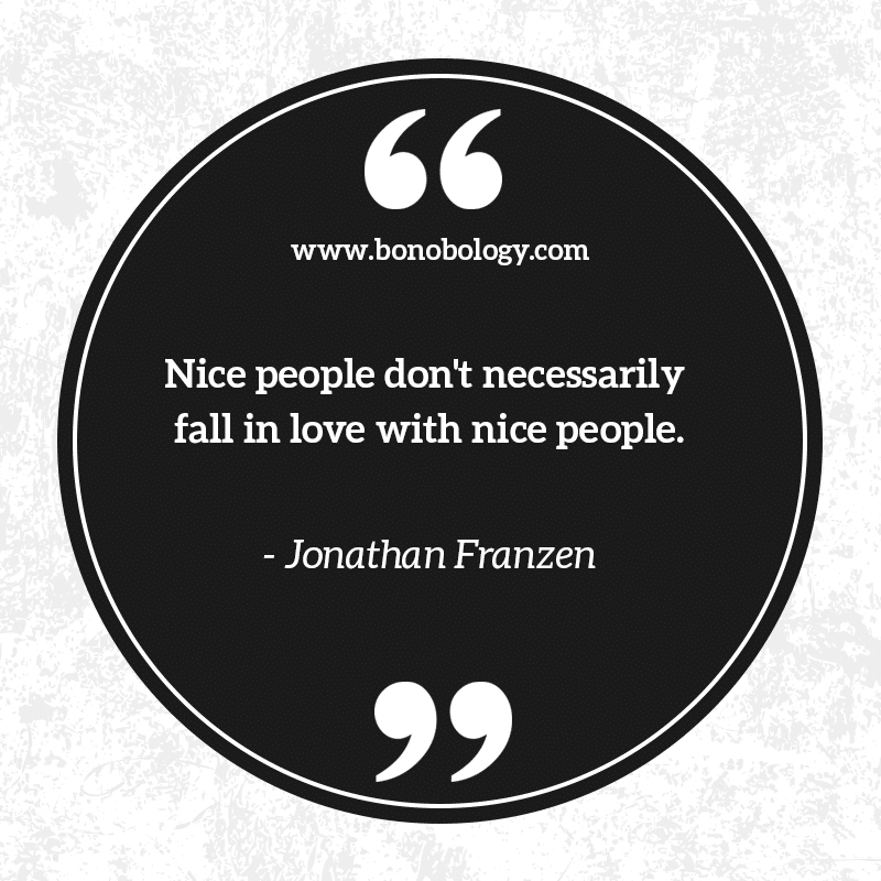Jonathen Franzen on nice people and love