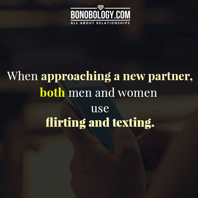 Men-women-flirt-and-text