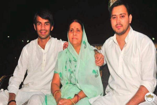 Rabri with sons