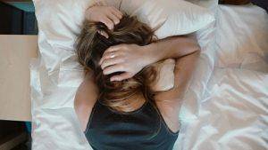 depressed woman