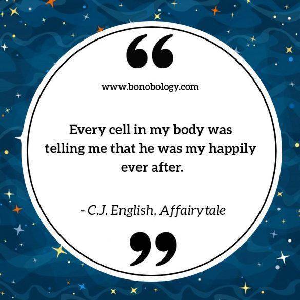 C J English on love
