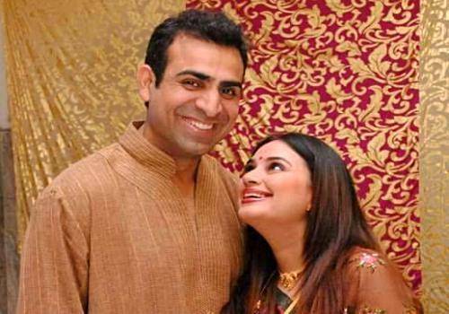 Shalini Kapoor with her husband Rohit Sagar
