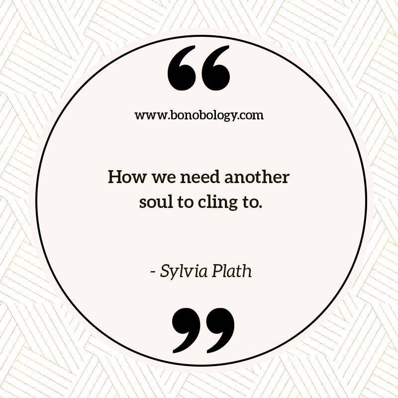 Sylvia Plath on soul bondness