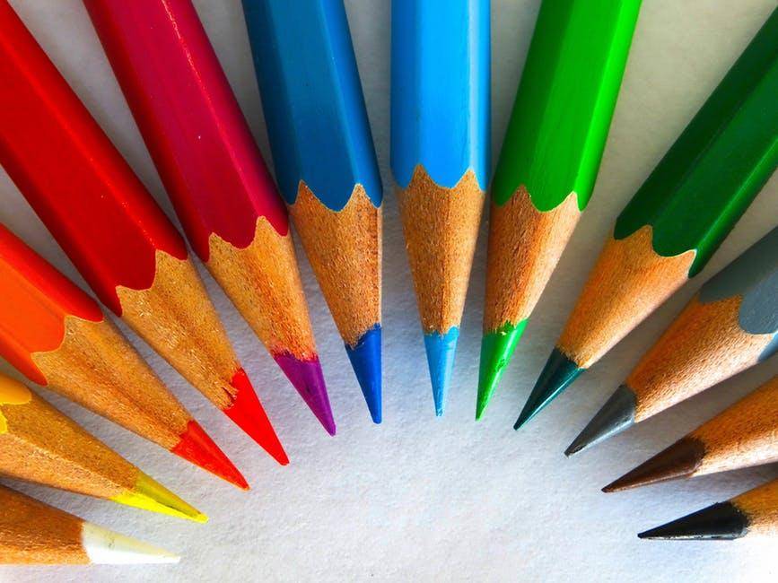 colorful pencils