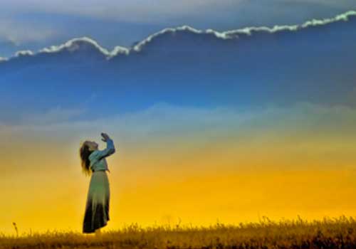 woman jesus worshipper