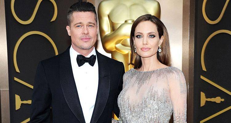 Brad Pitt and Angelina Jolie together