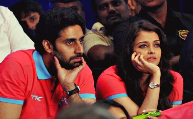 Abhishek with aishwarya