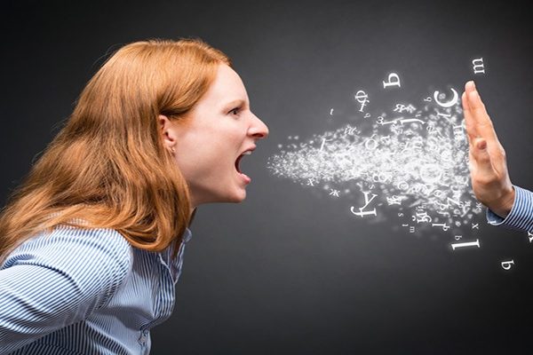 Angry woman