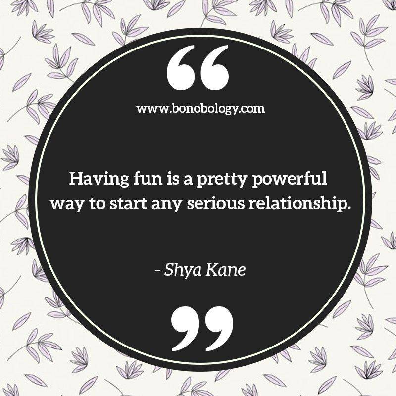 Shya Kane on fun and wonderful relationships