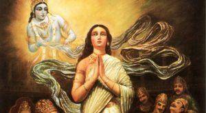 draupadi and krishna