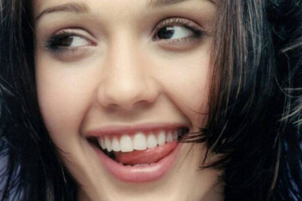 Woman's Naughty Smile