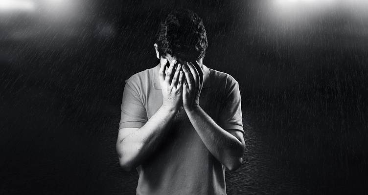 sad man