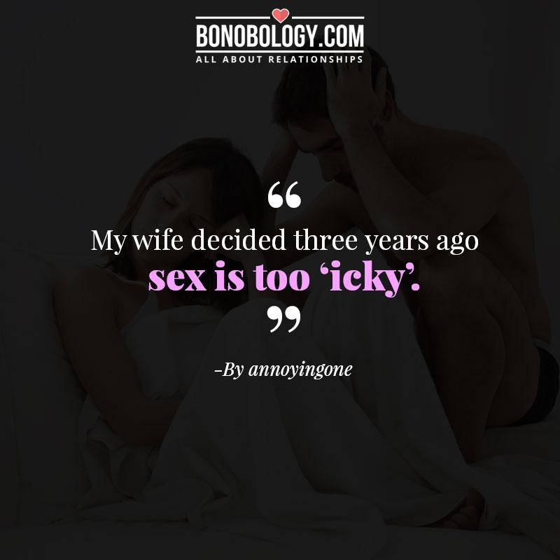 Sex is icky