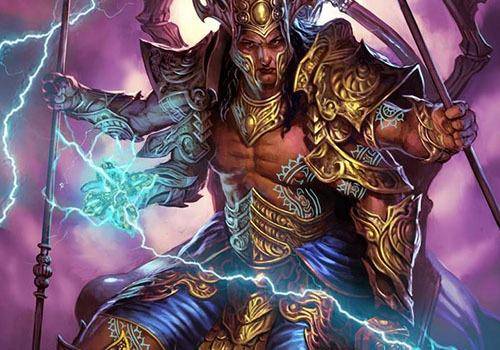 Indra lost his throne and when Nahusa sat on it he wanted his wife Shachi to be his