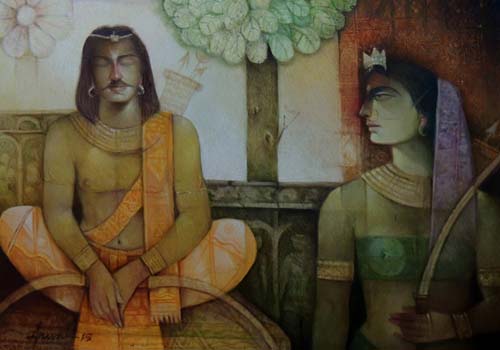 Chitrangada painting