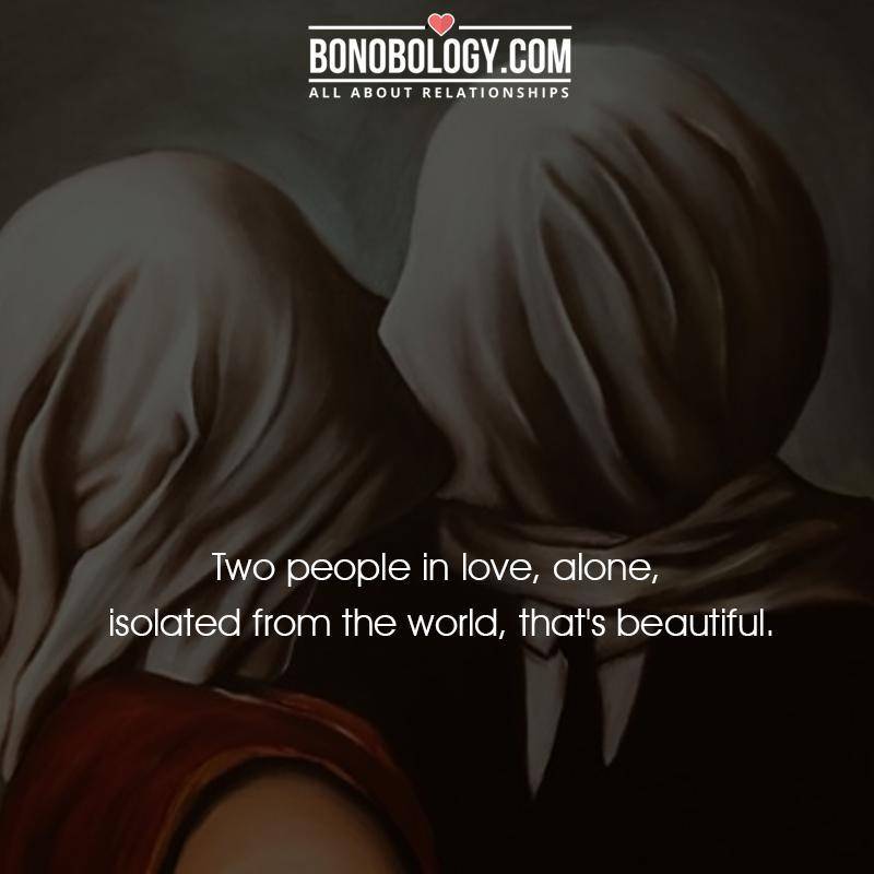 Two people in love