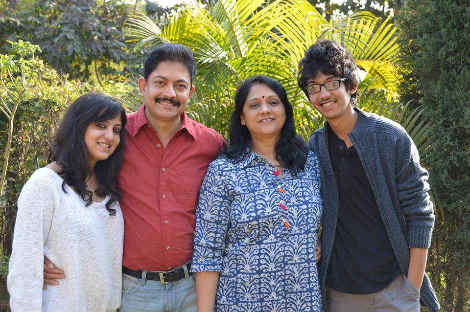 Ramendra with whole family