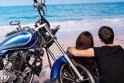 couple on bike