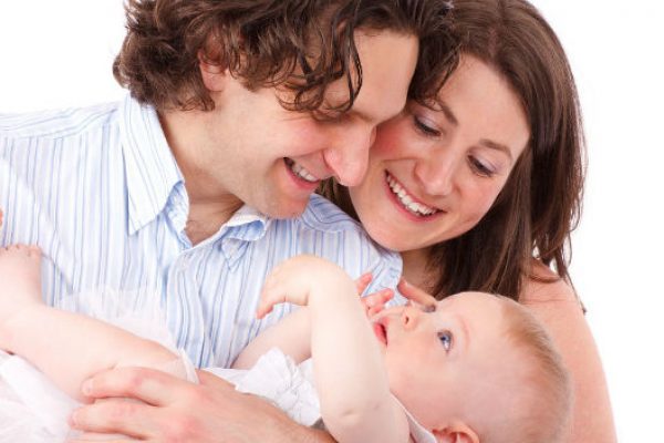 Parents with baby