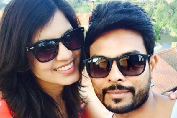 Saurav and wife