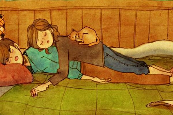The best love story is you him and bed