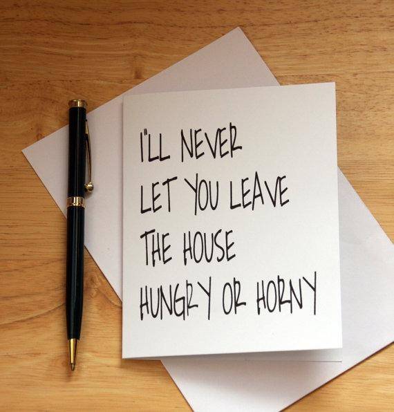 hungry or horny