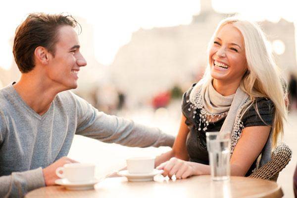 listen to her carefully and give the attractive girl all your attention