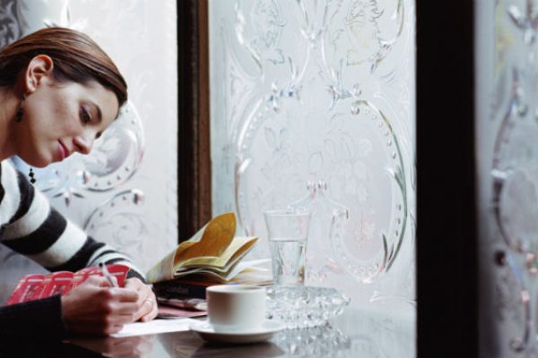 Woman writes letter