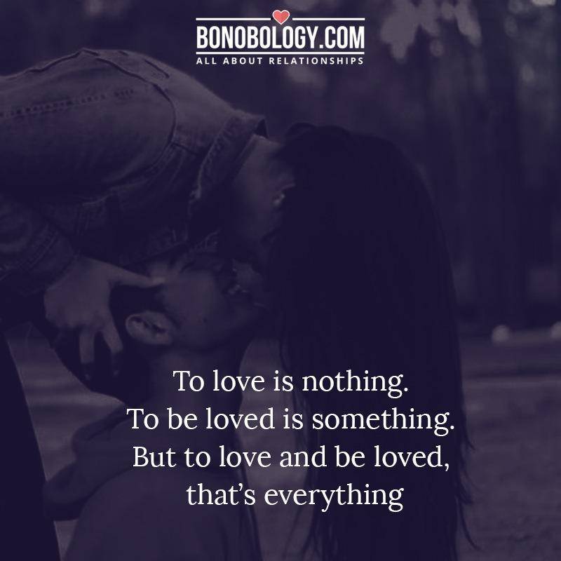 Love and be loved