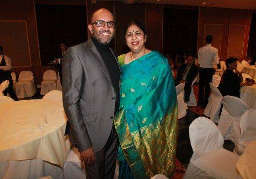 Riti kaunteya with her husband