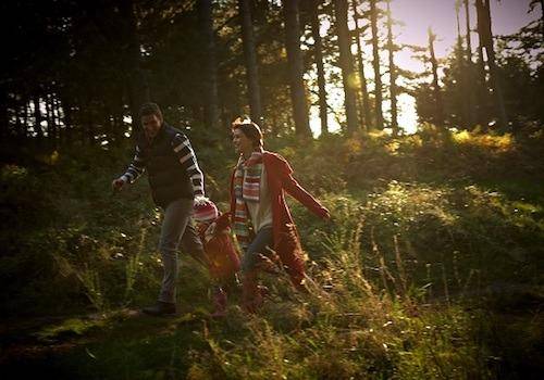 family-in-forest
