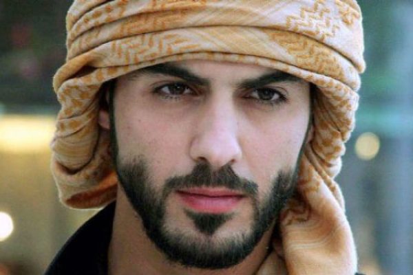 Handsome muslim man