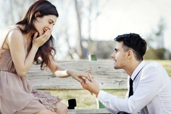 Man's proposal
