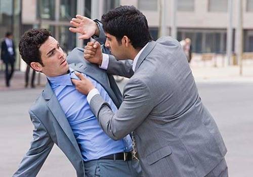 men arguing