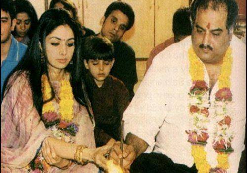 Sridevi and bony kapoor