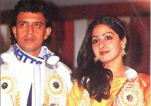 Sridevi with mithun