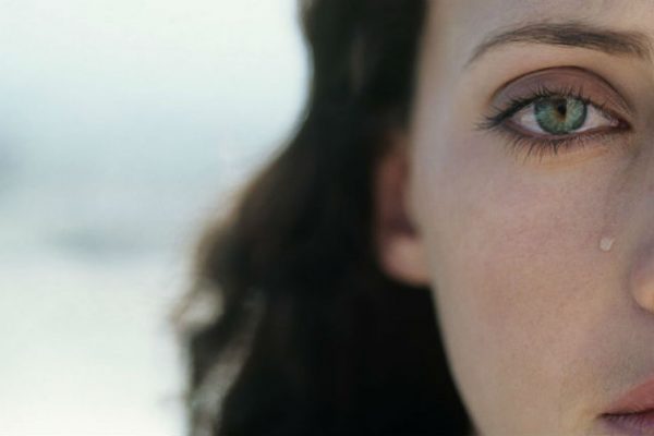 Woman crying