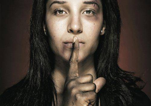 abused lady