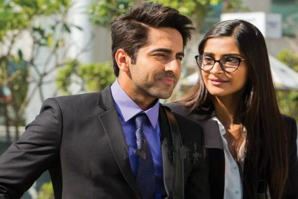 ayushman and sonam in bewakoofiyaan