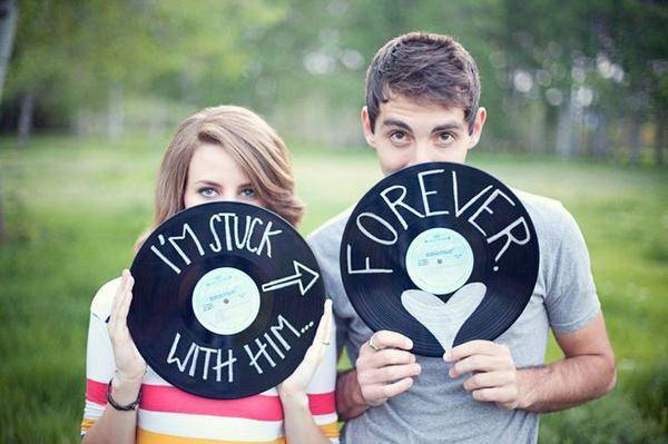cute man and woman