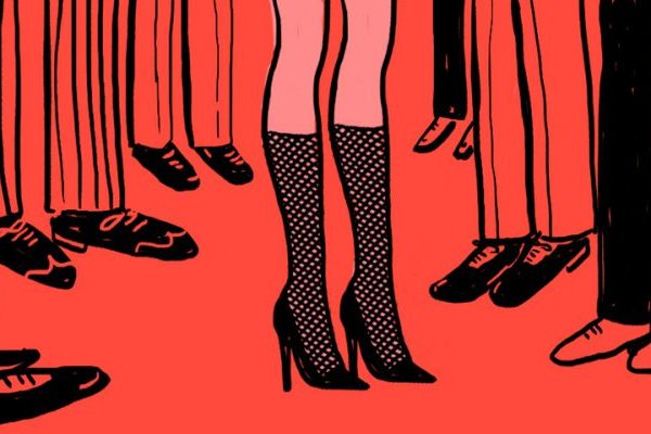lady shoes with all men shoes